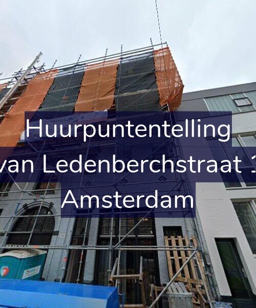 Foto gevel Huurpuntentelling voor Gillis van Ledenberchstraat 110-D, Amsterdam