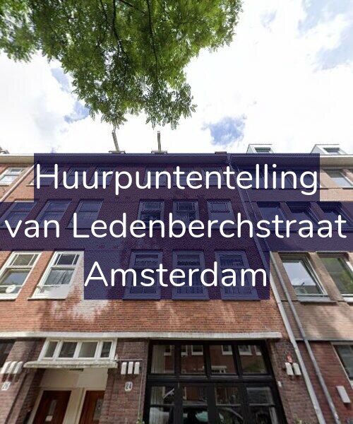Foto gevel Huurpuntentelling voor Gillis van Ledenberchstraat 24-3, Amsterdam