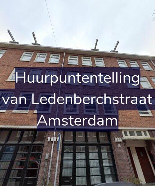 Foto gevel Huurpuntentelling voor Gillis van Ledenberchstraat 36-E, Amsterdam