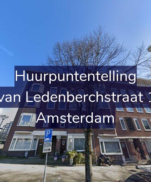 Foto gevel Huurpuntentelling voor Gillis van Ledenberchstraat 120-B, Amsterdam