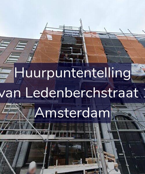 Foto gevel Huurpuntentelling voor Gillis van Ledenberchstraat 110-F, Amsterdam