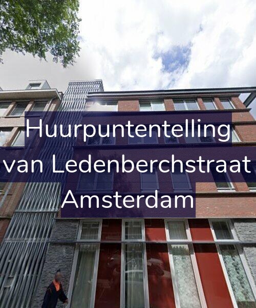 Foto gevel Huurpuntentelling voor Gillis van Ledenberchstraat 14-K, Amsterdam