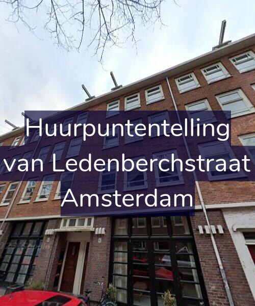 Foto gevel Huurpuntentelling voor Gillis van Ledenberchstraat 40-2, Amsterdam