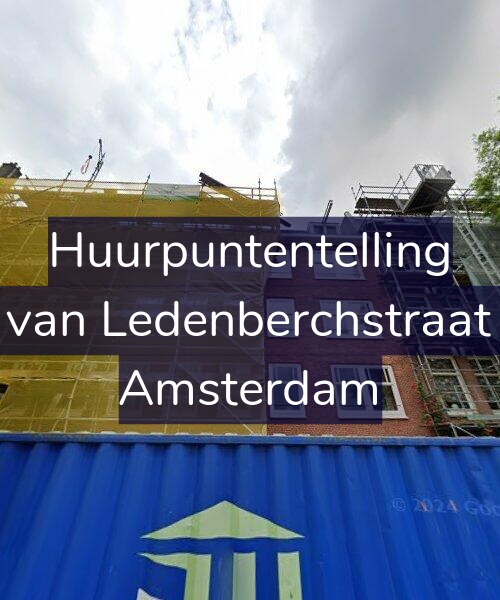 Foto gevel Huurpuntentelling voor Gillis van Ledenberchstraat 81-1, Amsterdam
