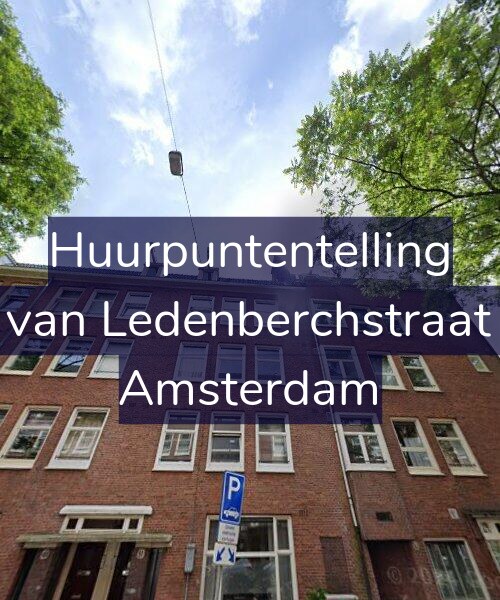 Foto gevel Huurpuntentelling voor Gillis van Ledenberchstraat 51-2, Amsterdam