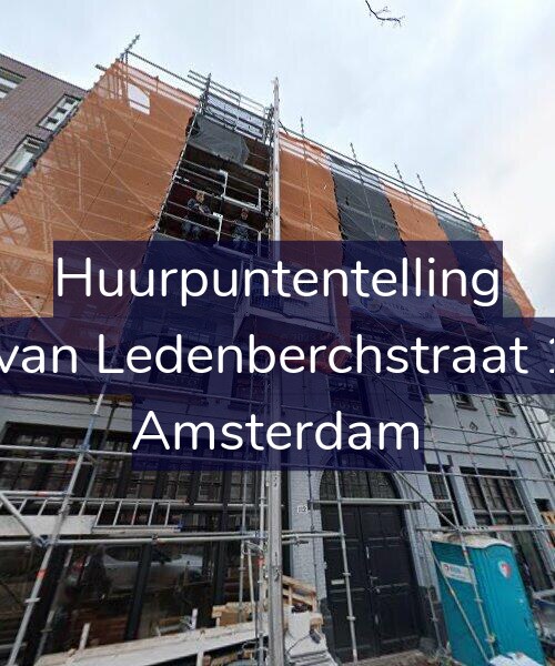 Foto gevel Huurpuntentelling voor Gillis van Ledenberchstraat 110-E, Amsterdam
