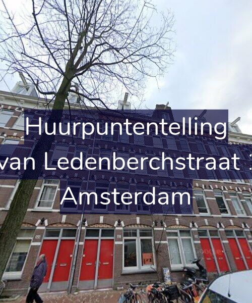 Foto gevel Huurpuntentelling voor Gillis van Ledenberchstraat 127-3, Amsterdam