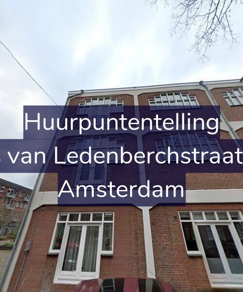 Foto gevel Huurpuntentelling voor Gillis van Ledenberchstraat 2-M, Amsterdam
