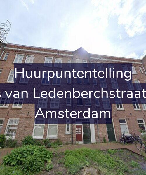 Foto gevel Huurpuntentelling voor Gillis van Ledenberchstraat 5-H, Amsterdam