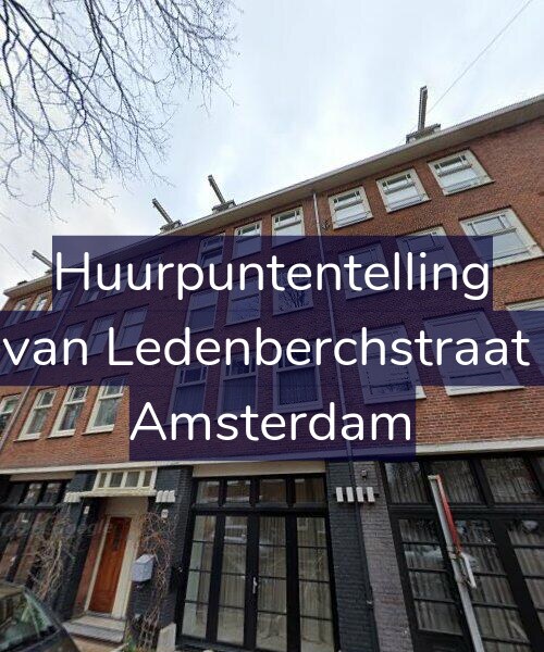 Foto gevel Huurpuntentelling voor Gillis van Ledenberchstraat 56-H, Amsterdam