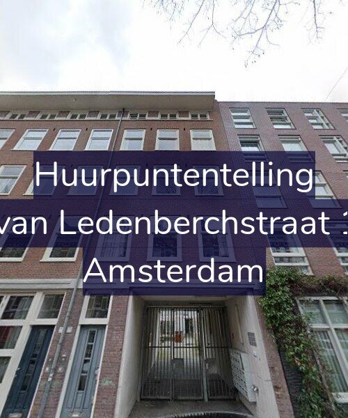 Foto gevel Huurpuntentelling voor Gillis van Ledenberchstraat 118-C, Amsterdam