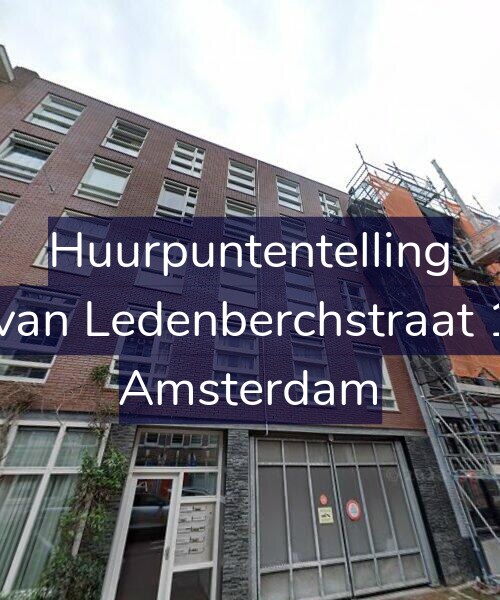 Foto gevel Huurpuntentelling voor Gillis van Ledenberchstraat 114-B, Amsterdam