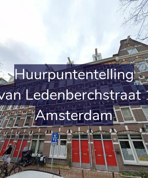 Foto gevel Huurpuntentelling voor Gillis van Ledenberchstraat 113-3, Amsterdam