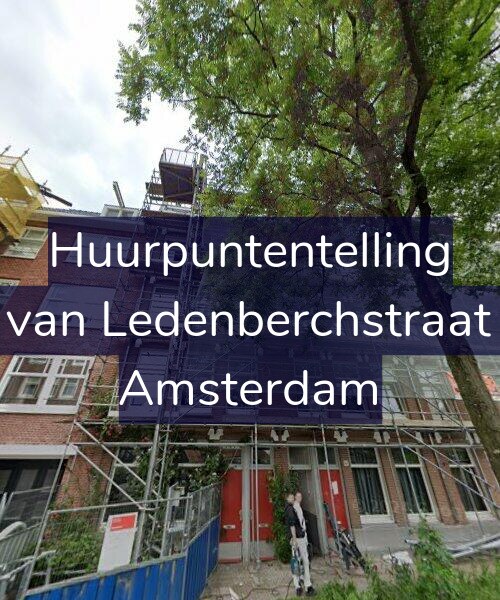 Foto gevel Huurpuntentelling voor Gillis van Ledenberchstraat 85-1, Amsterdam