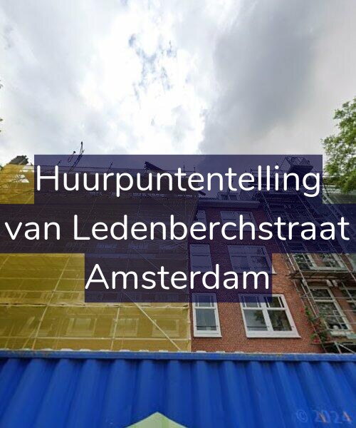 Foto gevel Huurpuntentelling voor Gillis van Ledenberchstraat 81-3, Amsterdam