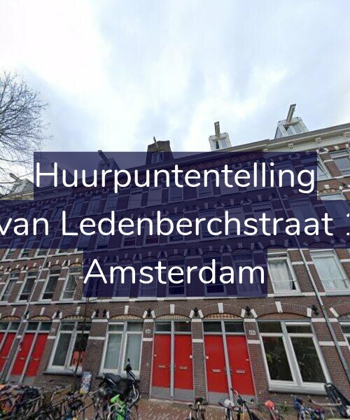 Foto gevel Huurpuntentelling voor Gillis van Ledenberchstraat 129-2, Amsterdam