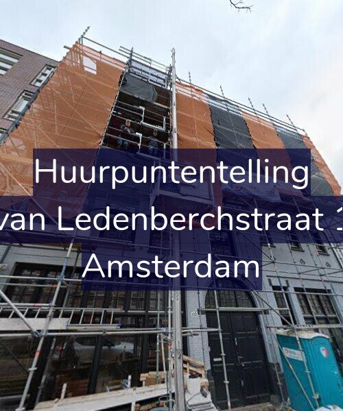 Foto gevel Huurpuntentelling voor Gillis van Ledenberchstraat 110-H, Amsterdam