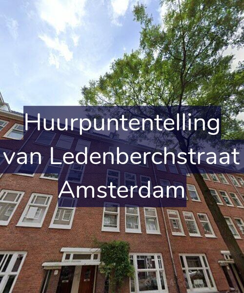 Foto gevel Huurpuntentelling voor Gillis van Ledenberchstraat 39-3, Amsterdam