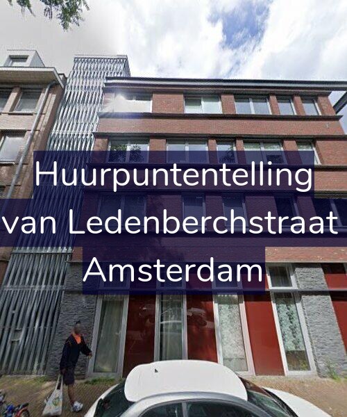 Foto gevel Huurpuntentelling voor Gillis van Ledenberchstraat 16-H, Amsterdam