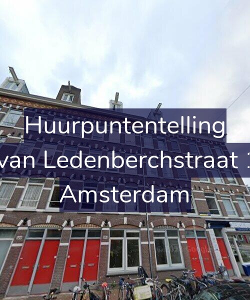 Foto gevel Huurpuntentelling voor Gillis van Ledenberchstraat 131-2, Amsterdam