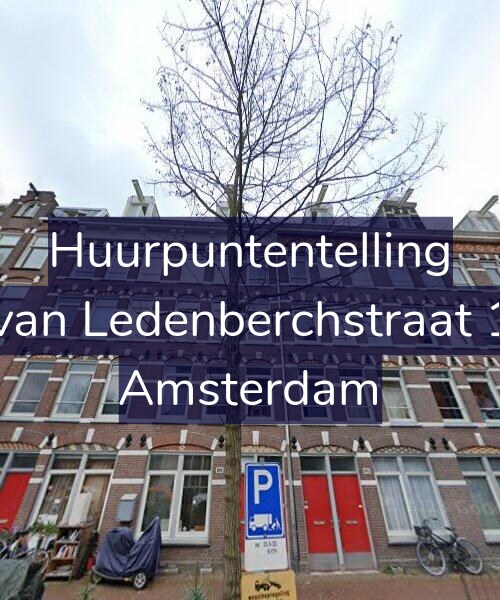 Foto gevel Huurpuntentelling voor Gillis van Ledenberchstraat 101-H, Amsterdam