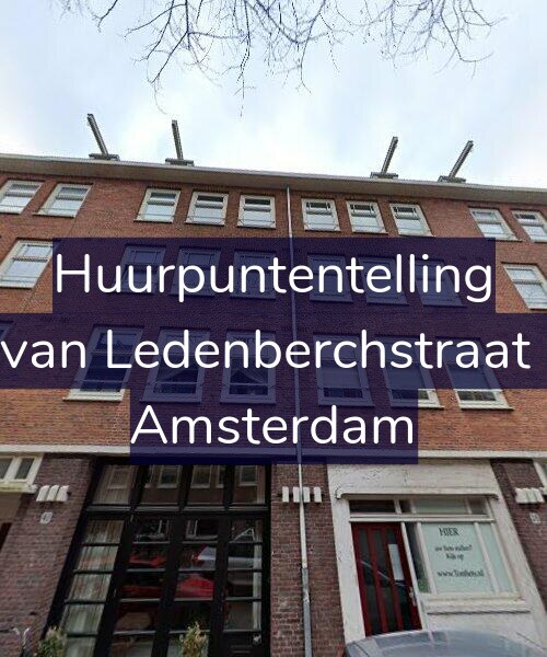 Foto gevel Huurpuntentelling voor Gillis van Ledenberchstraat 36-M, Amsterdam