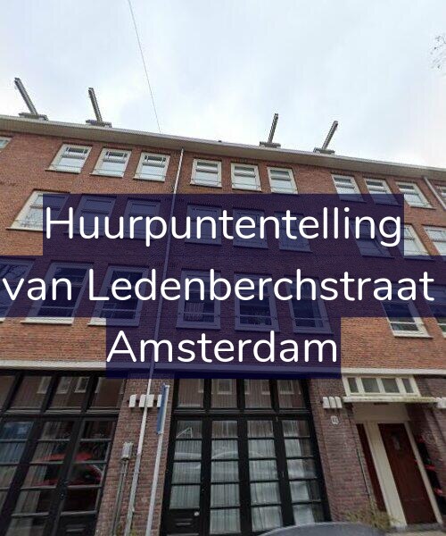 Foto gevel Huurpuntentelling voor Gillis van Ledenberchstraat 42-H, Amsterdam