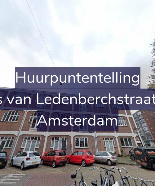 Foto gevel Huurpuntentelling voor Gillis van Ledenberchstraat 2-E, Amsterdam
