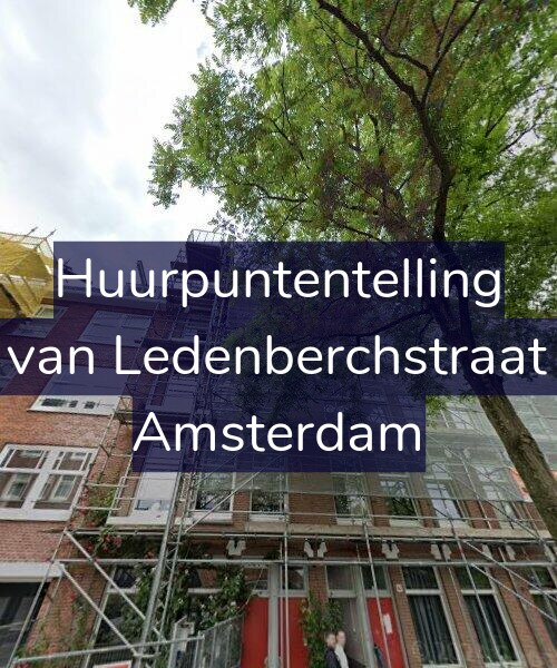 Foto gevel Huurpuntentelling voor Gillis van Ledenberchstraat 85-3, Amsterdam