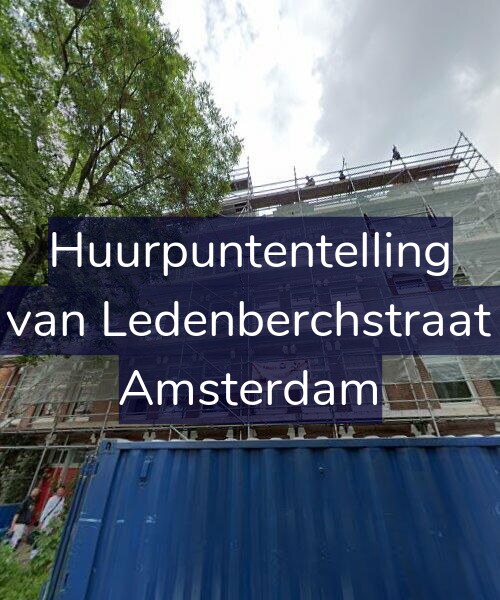 Foto gevel Huurpuntentelling voor Gillis van Ledenberchstraat 87-1, Amsterdam