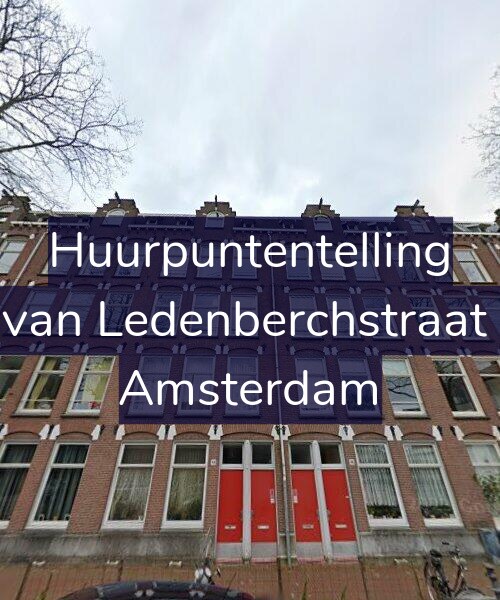 Foto gevel Huurpuntentelling voor Gillis van Ledenberchstraat 89-H, Amsterdam