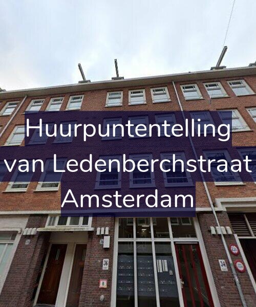 Foto gevel Huurpuntentelling voor Gillis van Ledenberchstraat 36-L, Amsterdam
