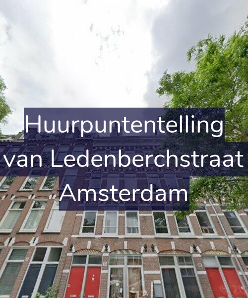Foto gevel Huurpuntentelling voor Gillis van Ledenberchstraat 99-3, Amsterdam