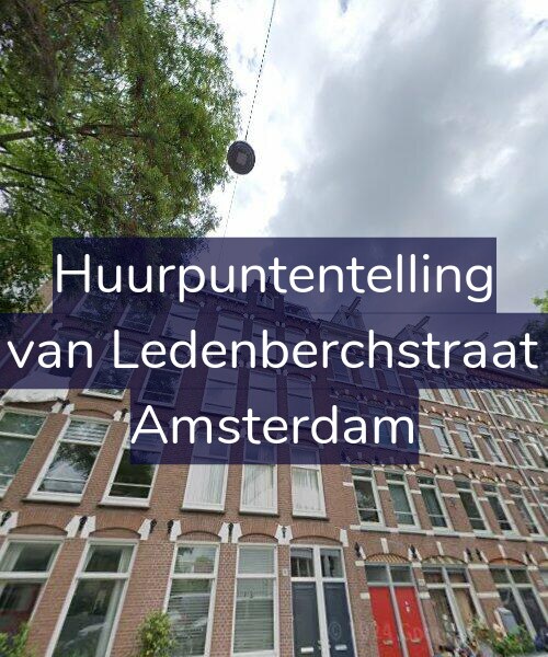 Foto gevel Huurpuntentelling voor Gillis van Ledenberchstraat 97-2, Amsterdam