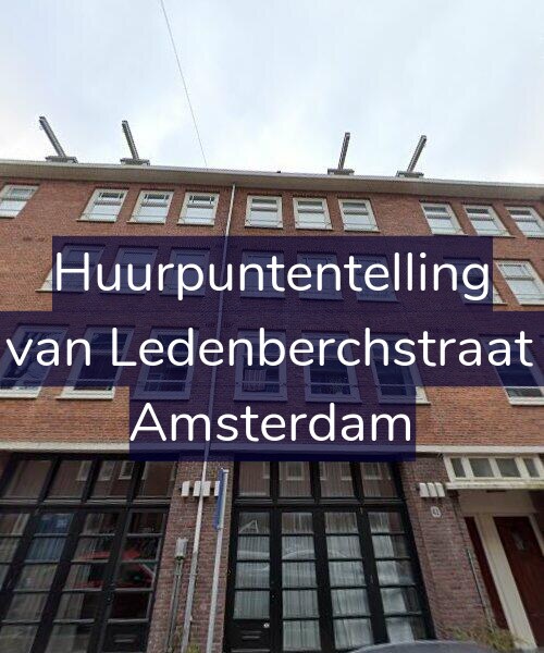Foto gevel Huurpuntentelling voor Gillis van Ledenberchstraat 36-S, Amsterdam