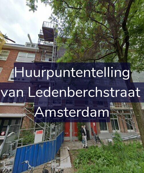 Foto gevel Huurpuntentelling voor Gillis van Ledenberchstraat 85-H, Amsterdam
