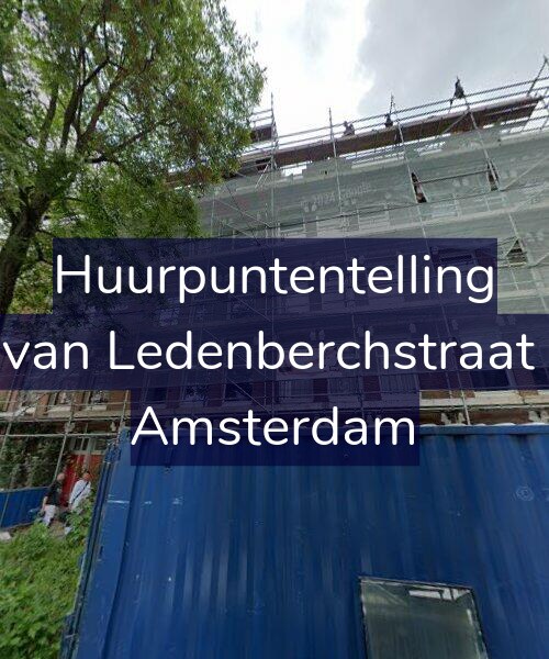 Foto gevel Huurpuntentelling voor Gillis van Ledenberchstraat 87-H, Amsterdam