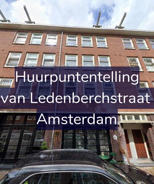 Foto gevel Huurpuntentelling voor Gillis van Ledenberchstraat 30-H, Amsterdam