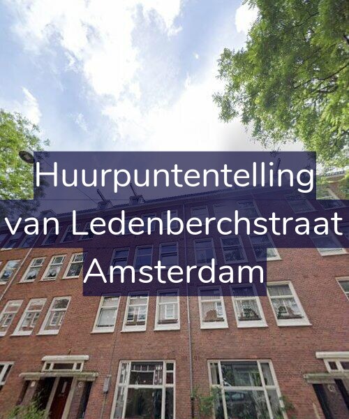 Foto gevel Huurpuntentelling voor Gillis van Ledenberchstraat 43-2, Amsterdam