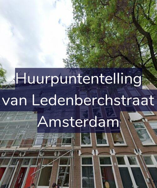 Foto gevel Huurpuntentelling voor Gillis van Ledenberchstraat 91-3, Amsterdam