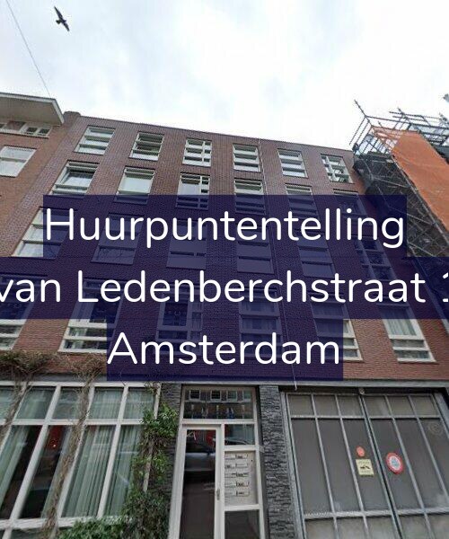 Foto gevel Huurpuntentelling voor Gillis van Ledenberchstraat 116-B, Amsterdam