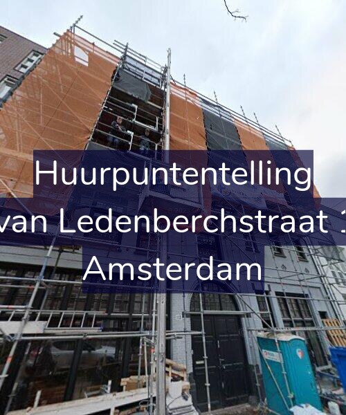 Foto gevel Huurpuntentelling voor Gillis van Ledenberchstraat 110-B, Amsterdam