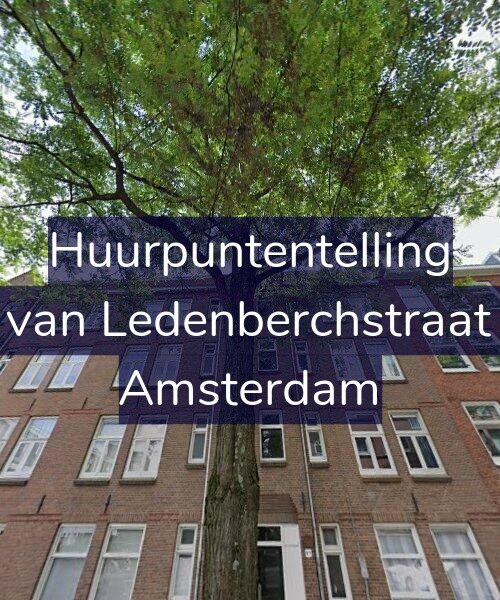 Foto gevel Huurpuntentelling voor Gillis van Ledenberchstraat 17-3, Amsterdam