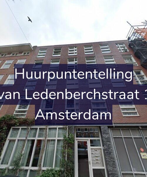 Foto gevel Huurpuntentelling voor Gillis van Ledenberchstraat 118-B, Amsterdam