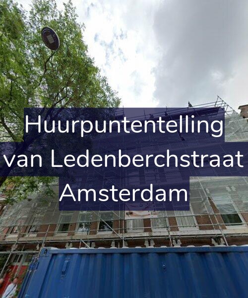 Foto gevel Huurpuntentelling voor Gillis van Ledenberchstraat 87-2, Amsterdam