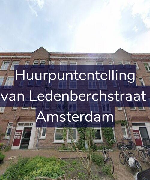 Foto gevel Huurpuntentelling voor Gillis van Ledenberchstraat 11-H, Amsterdam