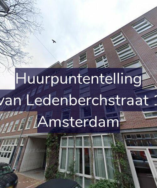 Foto gevel Huurpuntentelling voor Gillis van Ledenberchstraat 114-A, Amsterdam