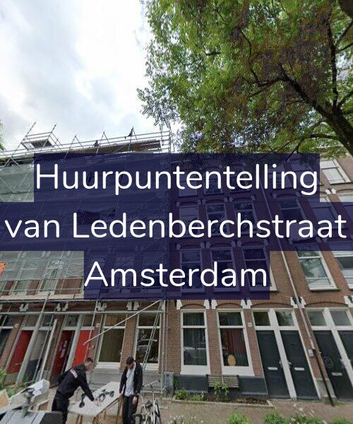 Foto gevel Huurpuntentelling voor Gillis van Ledenberchstraat 91-1, Amsterdam