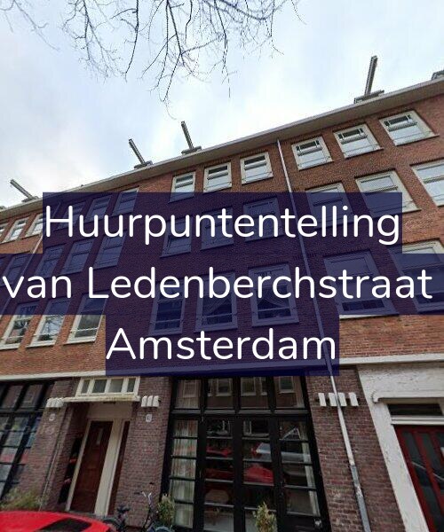 Foto gevel Huurpuntentelling voor Gillis van Ledenberchstraat 40-H, Amsterdam