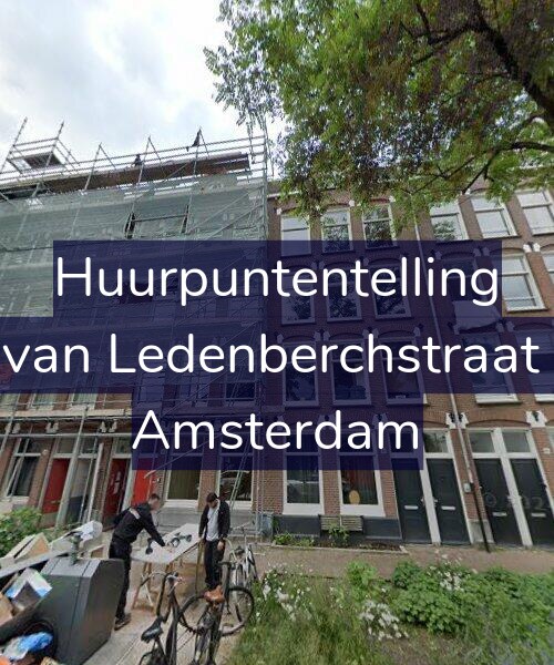 Foto gevel Huurpuntentelling voor Gillis van Ledenberchstraat 91-H, Amsterdam